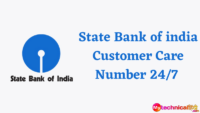 State Bank of india SBI Customer Care Number 24/7 