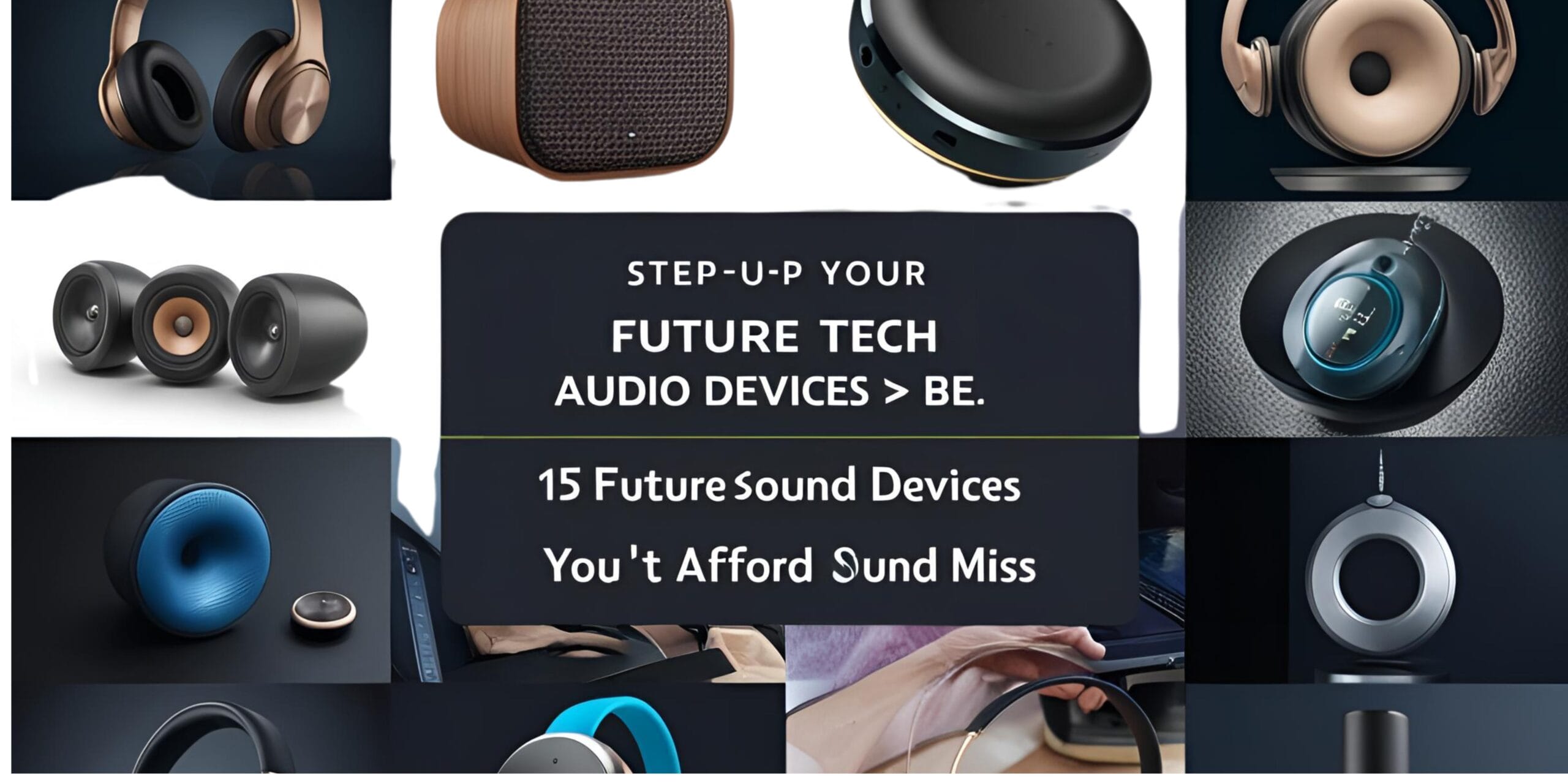 Step Up Your Sound Game: 15 Future Tech Audio Devices You Can’t Afford to Miss!