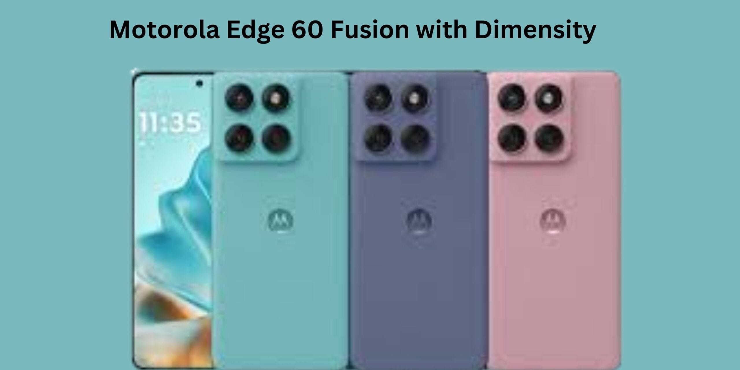 Motorola Edge 60 Fusion with Dimensity