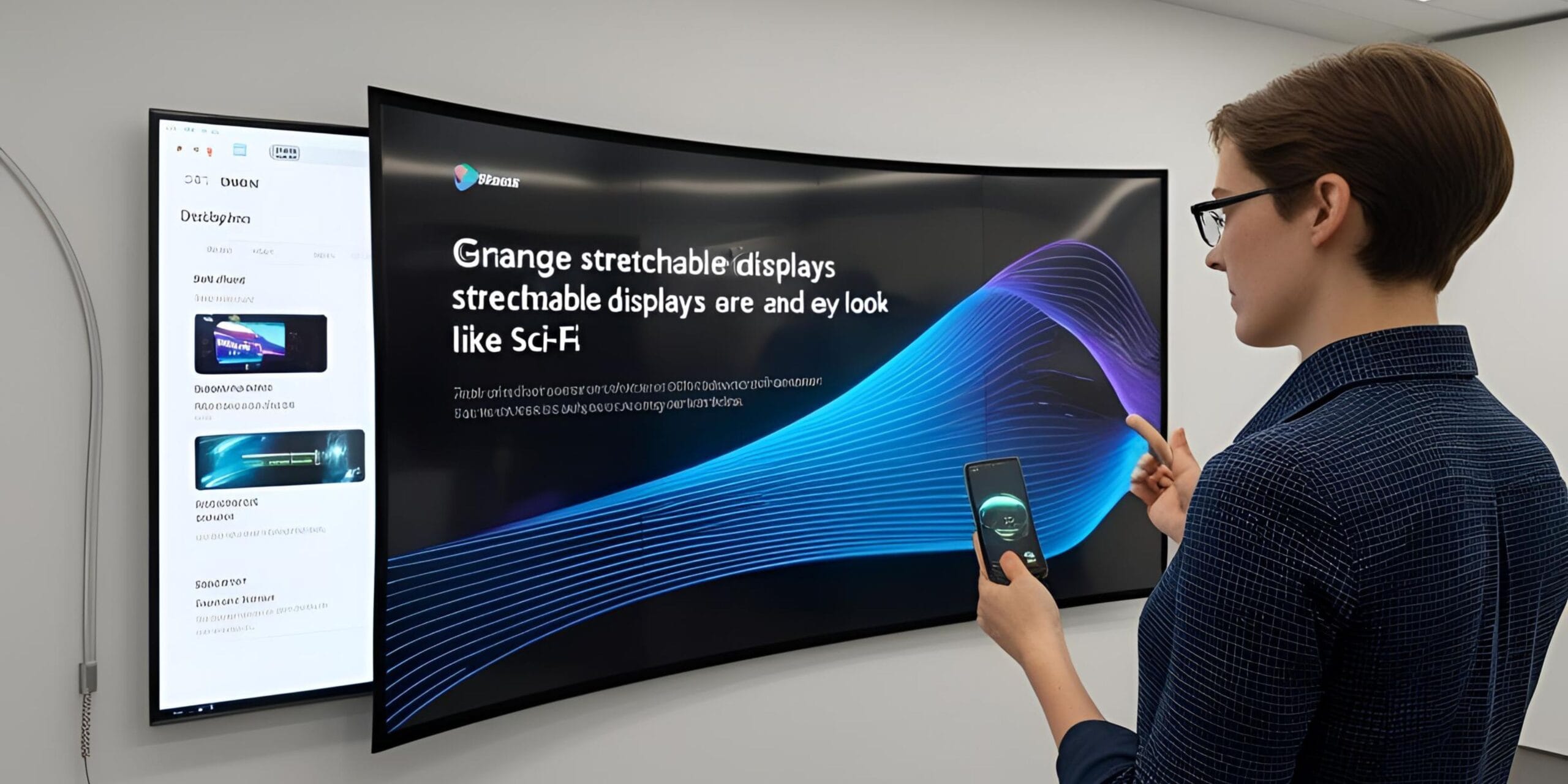 Stretchable Displays Are Here – And They Look Like Sci-Fi!